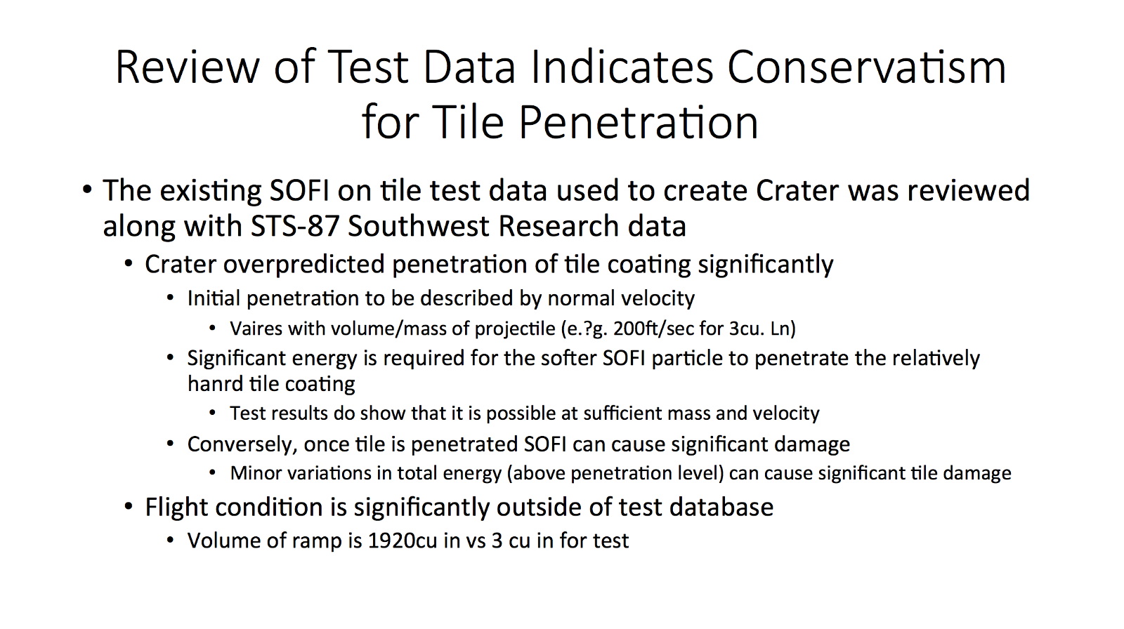 一张PPT导致的哥伦比亚号航天飞机事故