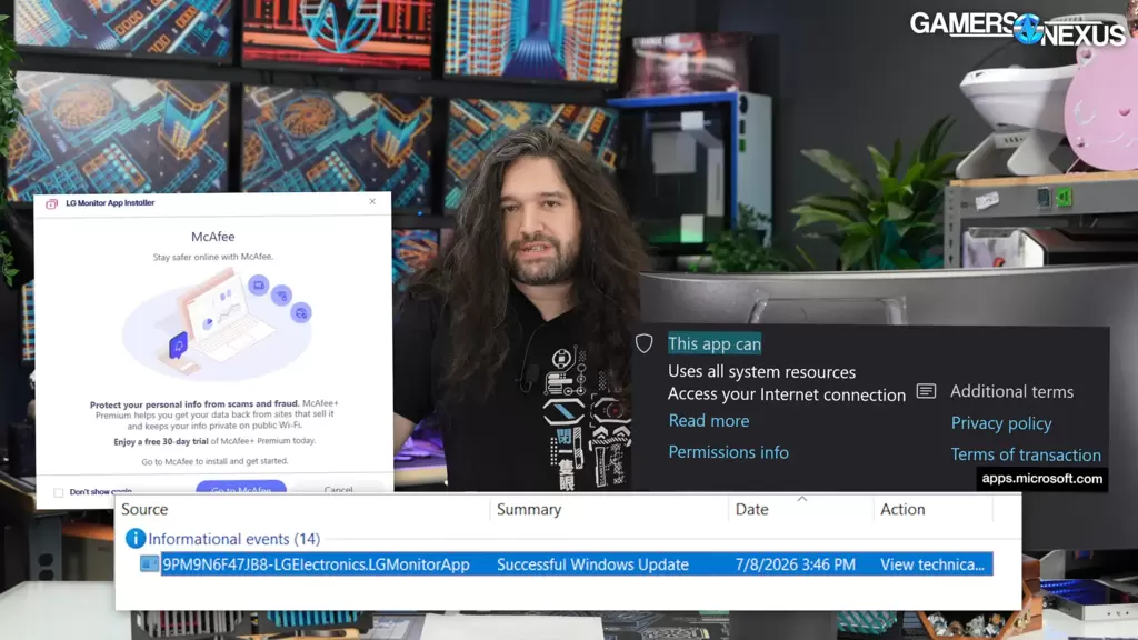 LG显示器偷偷通过Windows Update给你装软件