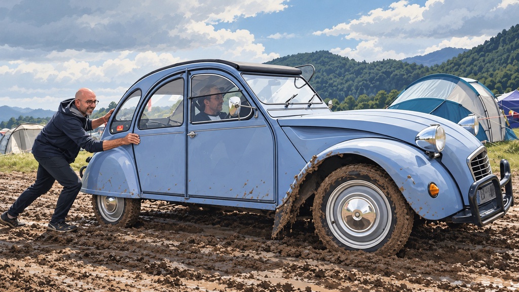 雪铁龙重启2CV，老爷车变身电动小车