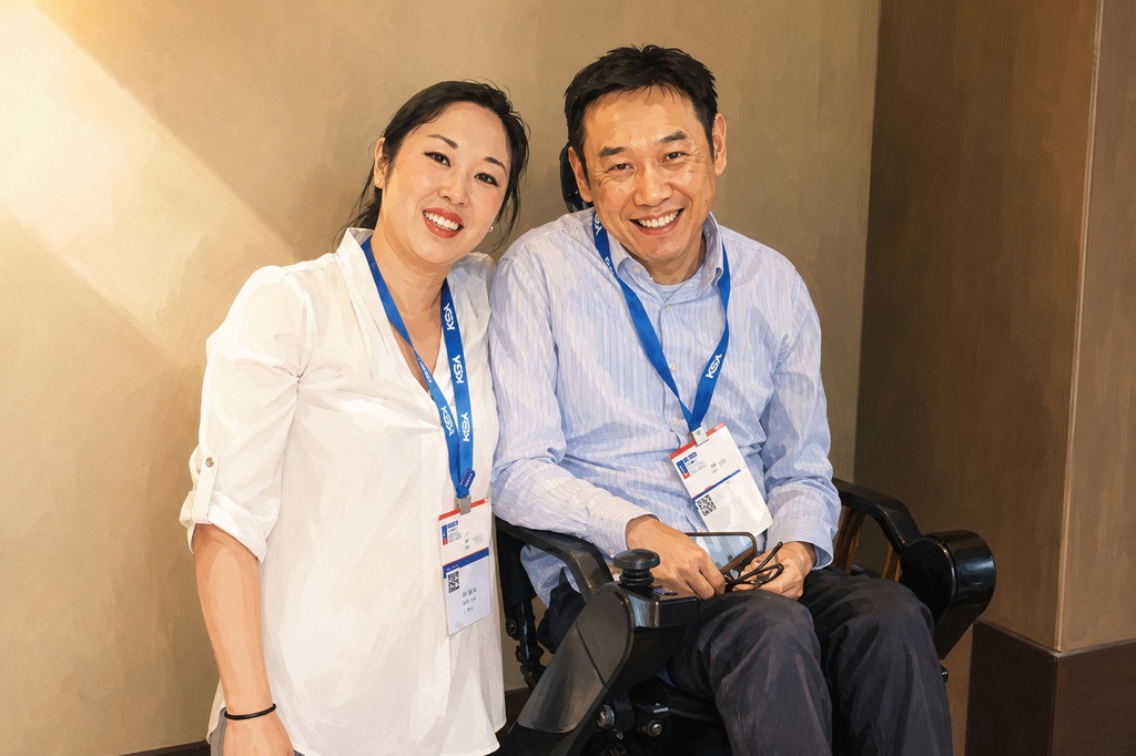 研究自己罕见病的科学家