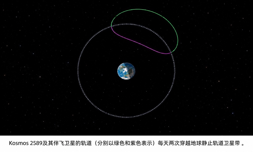 无声挑衅：俄军卫星超近距离贴乌克兰军事服务卫星