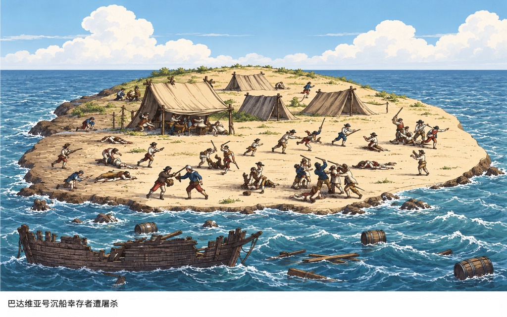 职场考古：400年前的首个心理变态高管制造了著名的巴塔维亚号海难惨案
