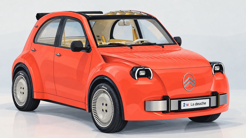 雪铁龙重启2CV，老爷车变身电动小车