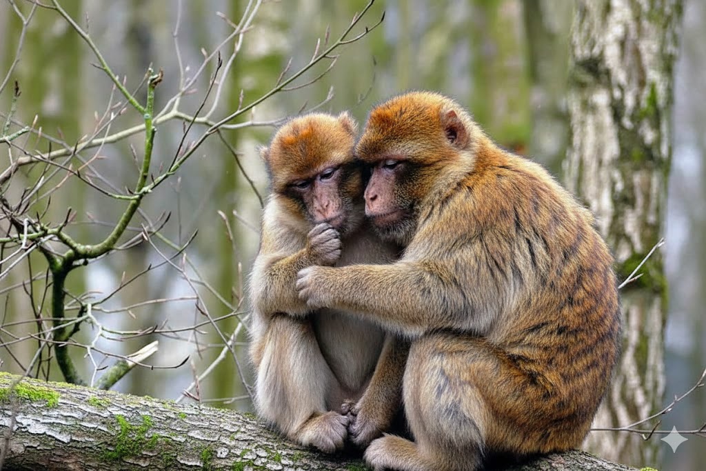 压力大就找同性？59种灵长类动物存在同性行为