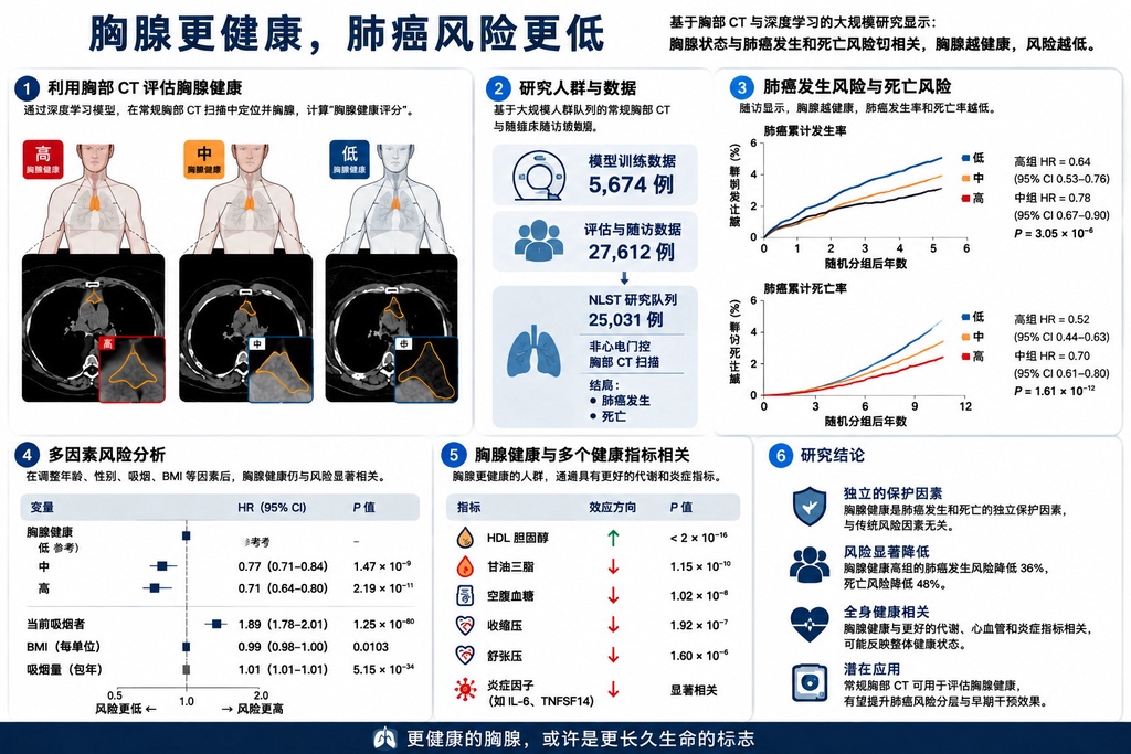 成年后几乎退化的胸腺，竟与寿命和癌症密切相关