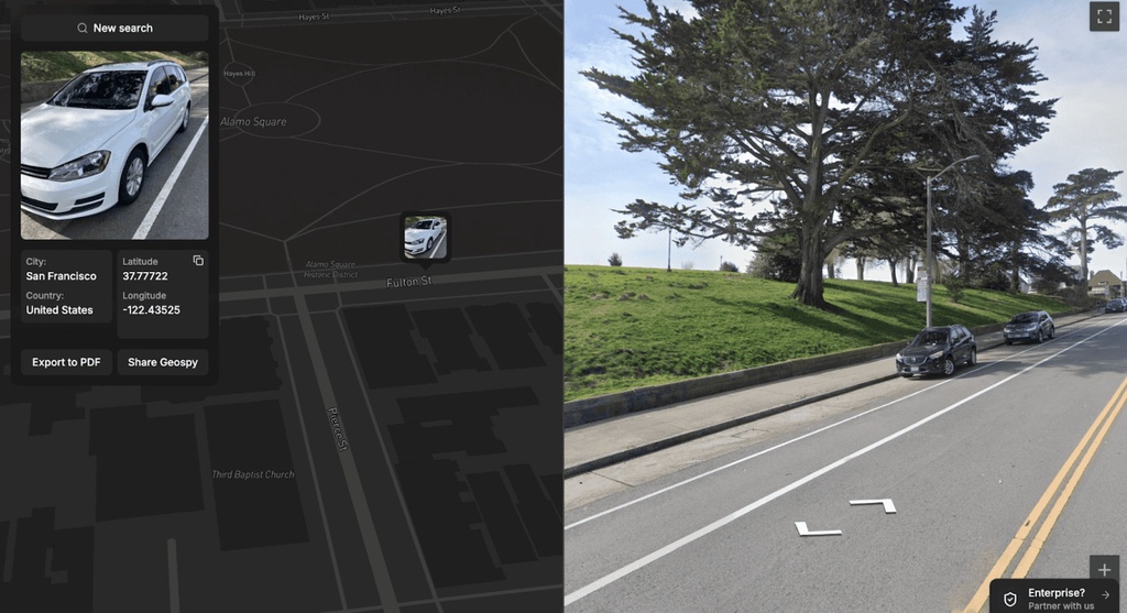 只需一张车辆相片，30秒就可精准定位