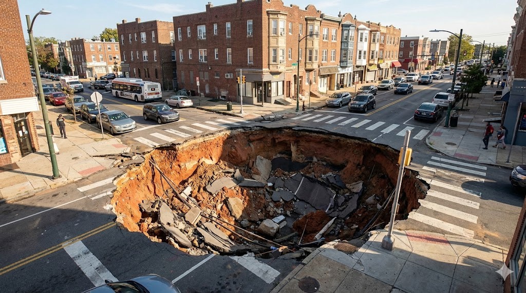 消失的街道:为什么我们无法精准预见天坑
