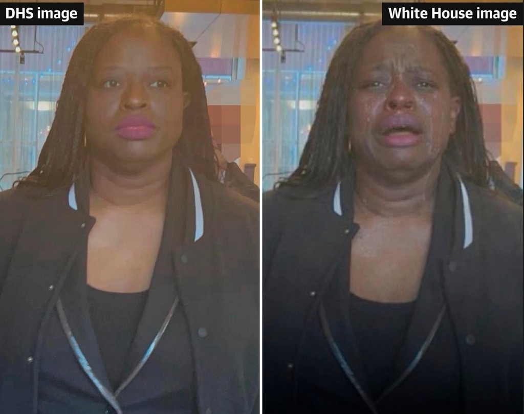 白宫修图门:政府用P过的图引导公众情绪