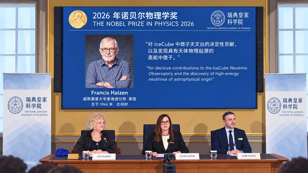 在南极捕捉幽灵粒子的82岁科学家获诺贝尔物理学奖