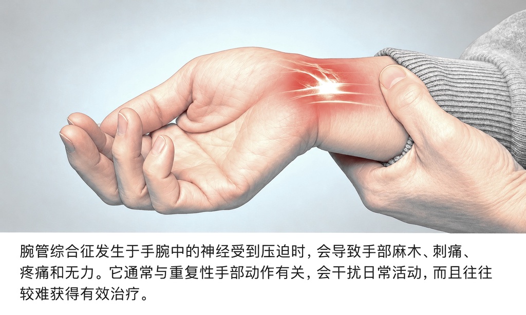 无创生理盐水注射可缓解腕管综合征