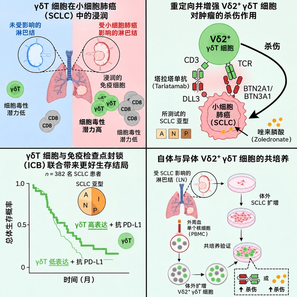 科学家发现能对抗小细胞肺癌的免疫细胞