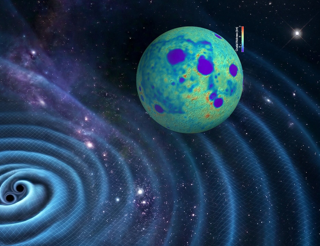 月球是天然的宇宙探测器，可将引力波信号放大10倍