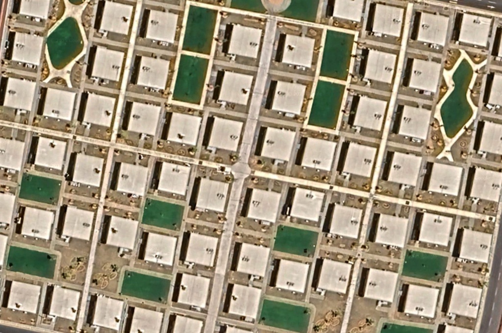 赛博监工：看看沙特新未来城(Neom)的巨型工地