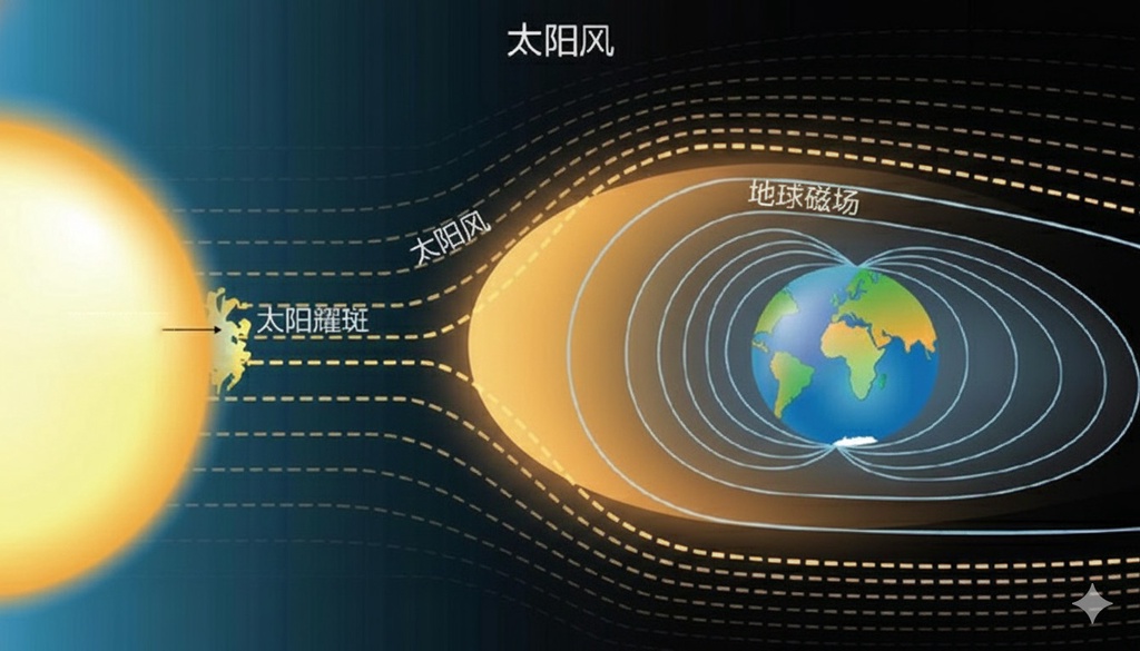 地球磁场可能一直在把空气送上月球